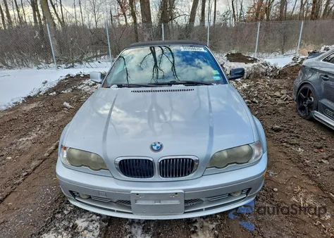 2003 BMW 330 Ci z USA, uszkodzony, nr VIN WBABS53413JU99515